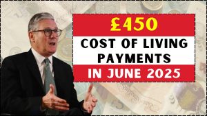 450 Cost of living payments 2025