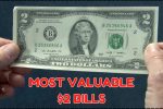 rareest 2 dollar bills worth fortune